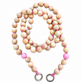 Handykette - Holz/Rosa