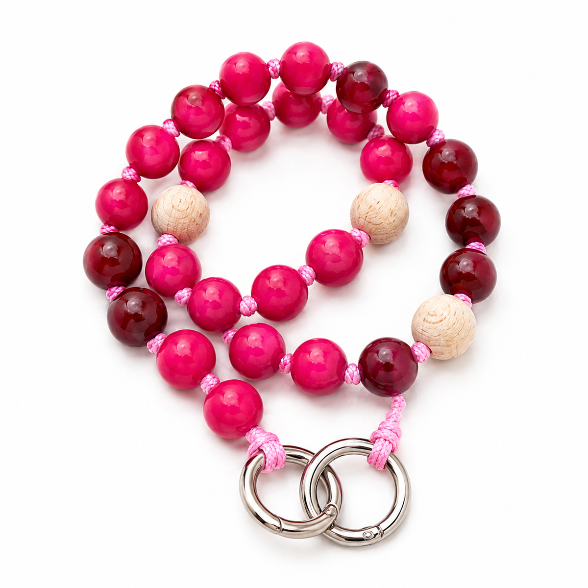Handykette - Pink/Rot